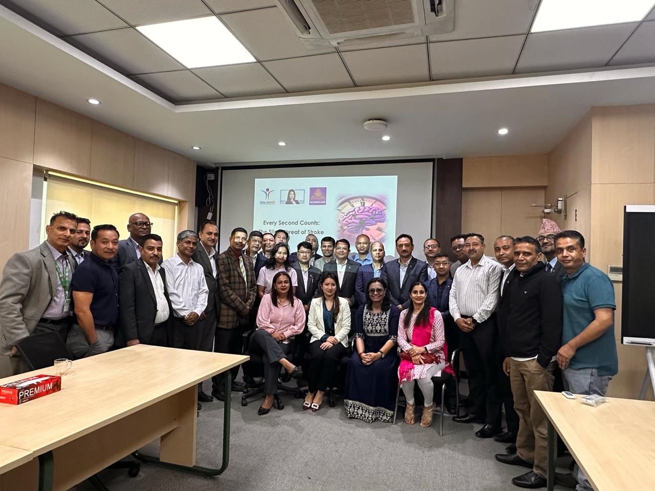 Neurocare Nepal’s Brain Stroke Awareness Event at Nabil Bank Makes a Significant Impact