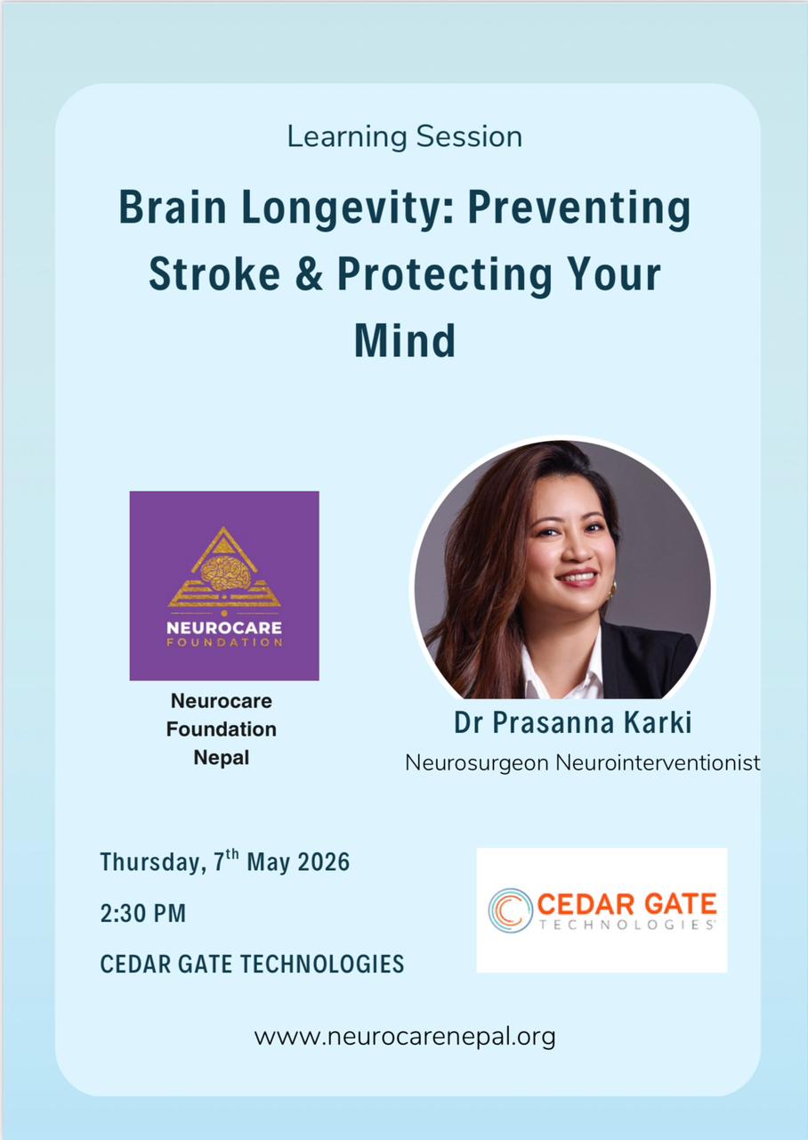 Neurocare Foundation Nepal Conducts Brain Longevity Awareness Session at Cedar Gate Technologies